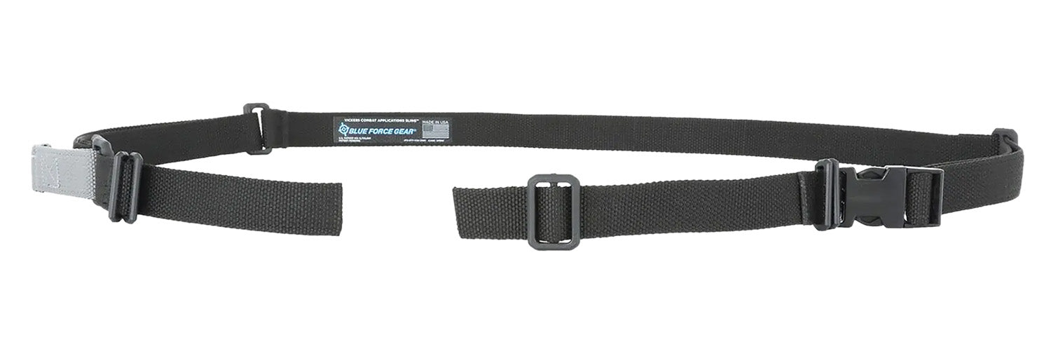 Blue Force Gear Vickers Standard Rifle Sling Black Cordura 54 to 64 Inch OAL VCAS125AABK