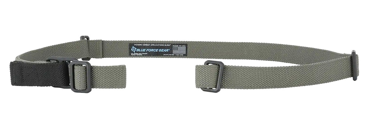 Blue Force Gear Vickers Ranger Green Cordura Rifle Sling Adjustable 57 to 67 Inch