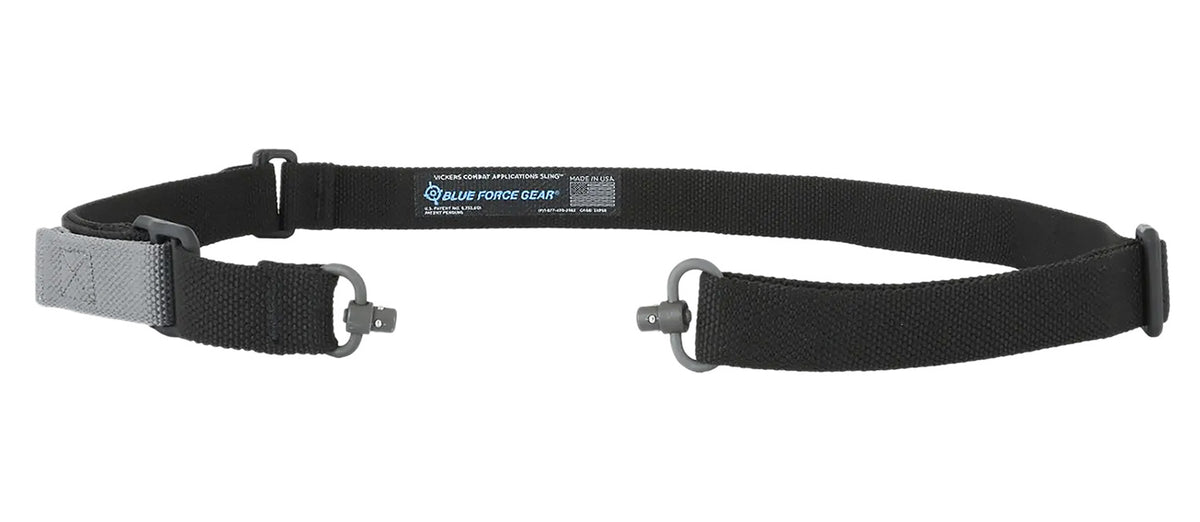 Blue Force Gear Vickers Push Button Black Cordura Sling Adjustable 36 to 62 Inch