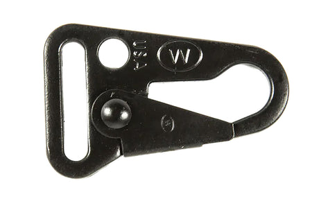 Blue Force Gear HK100 Black Steel Snap Hook for 1" Sling Loop