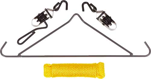 Allen Steel Gambrel & Hoist Kit 500 Pound Capacity Brown