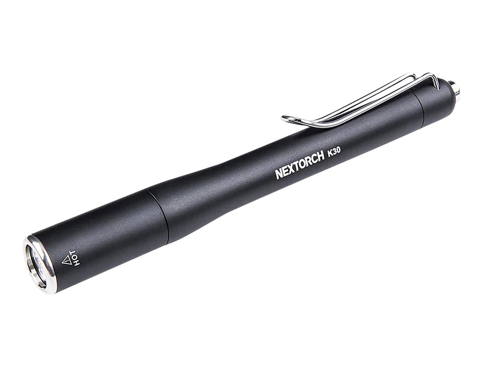 Nextorch K30 850 Lumen LED Penlight Black USB-C Rechargeable