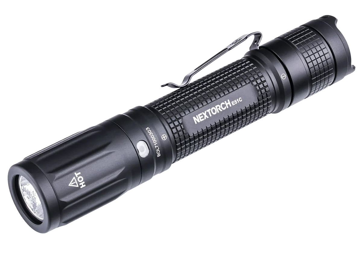 Nextorch Black EDC LED Flashlight 1600 Lumens Everyday Carry