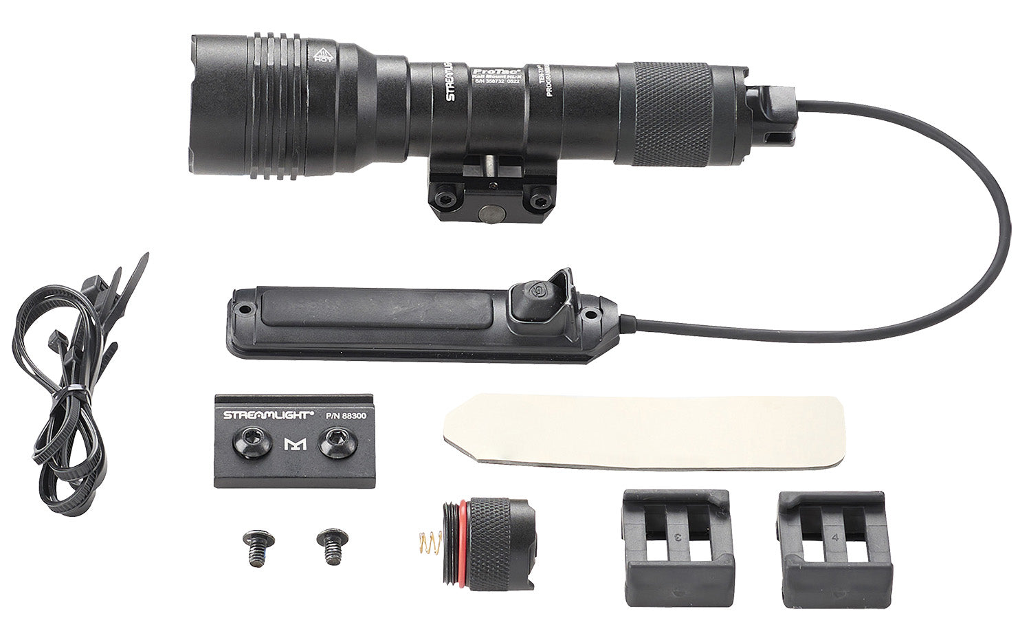 Streamlight ProTac HL-X USB 88071 Black MIL-STD M1913 M-LOK Mount 1000-Lumen Weapon Light