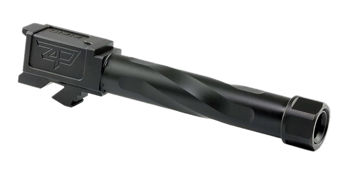 Zaffiri Precision ZP.19BTBN G19 Gen 1-5 Drop-In Replacement Barrel 9mm Black 4.60" SS