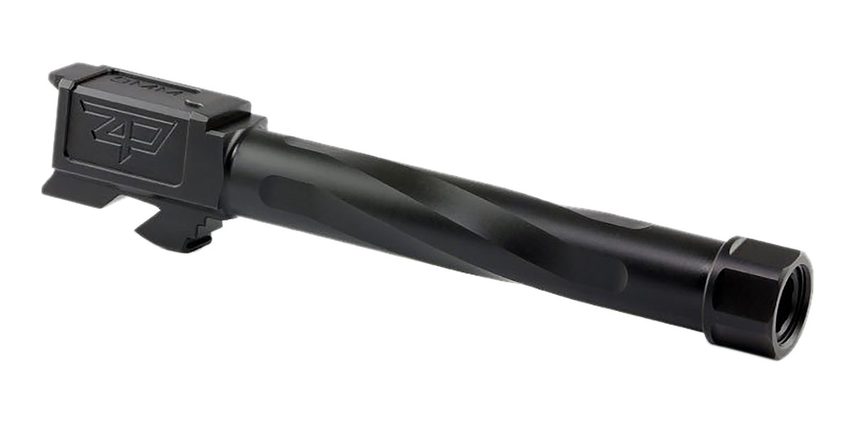 Zaffiri Precision ZP.17BTBN G17 Gen 1-4 Drop-In Replacement Barrel 9mm Black 4.99" SS