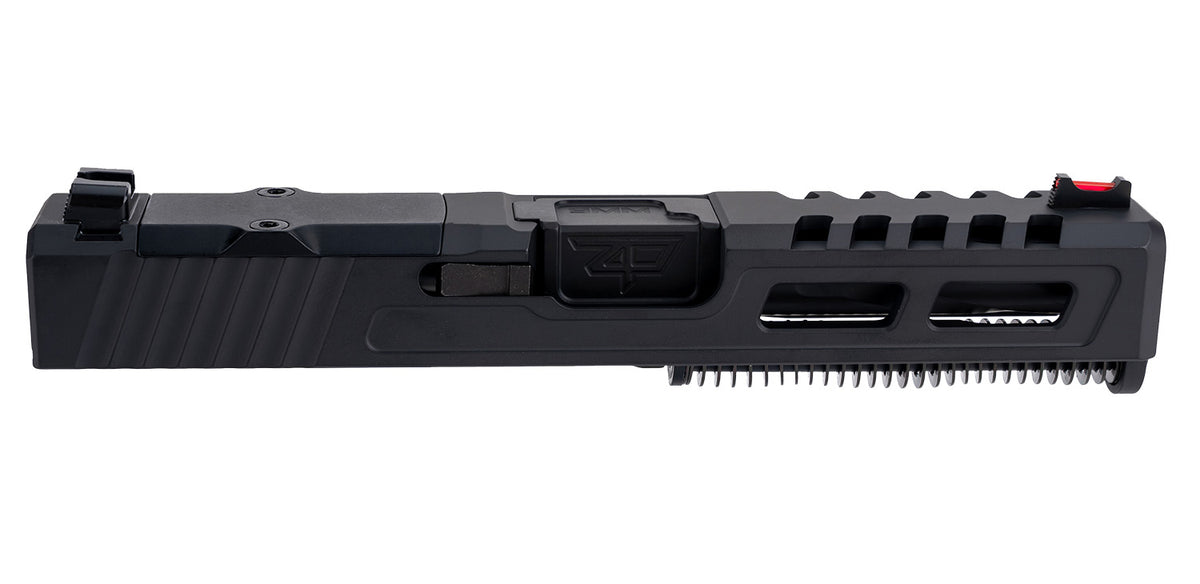 Zaffiri Precision ZPS.2.19.BLK.CU Complete Upper Assembly Glock 19 Gen 3 Black Nitride Barrel
