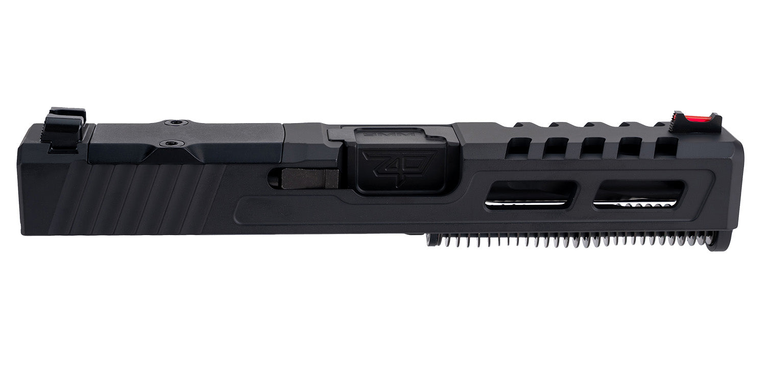 Zaffiri Precision ZPS.2.19.BLK.CU Complete Upper Assembly Glock 19 Gen 3 Black Nitride Barrel