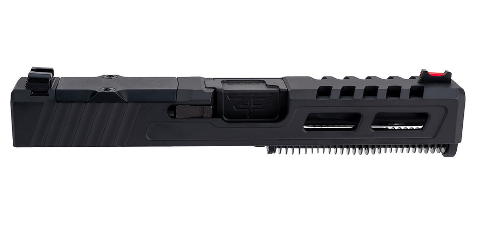 Zaffiri Precision ZPS.2.19.BLK.CU Complete Upper Assembly Glock 19 Gen 3 Black Nitride Barrel