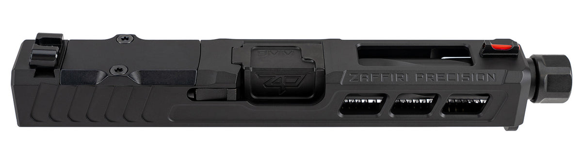 Zaffiri Precision ZPS.3 Complete Upper Assembly Glock 19 Gen 3 Black Nitride Barrel