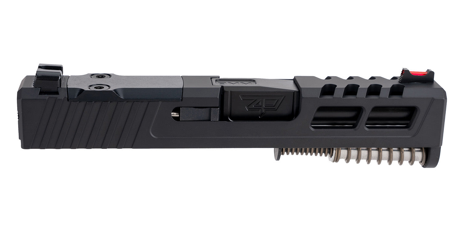 Zaffiri Precision ZPS.2.43.BLK.CU Complete Upper Assembly Black Nitride Glock 43