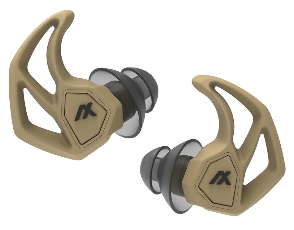 Axil X30i In-Ear Silicone Earplugs Desert Tan 25 dB NRR