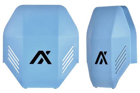 Axil MX Polymer Plate Over-the-Head Earmuff Component Slate Blue