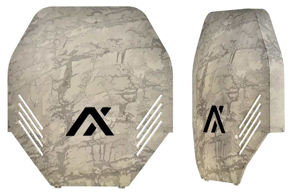Axil MX Polymer Plate Over-the-Head Earmuff Component Desert Tan