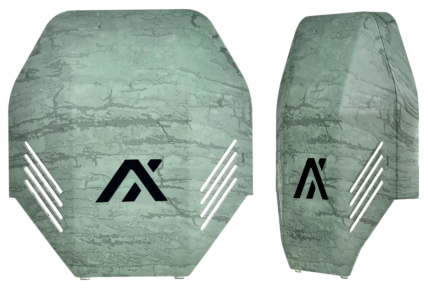 Axil MX Polymer Plate Over-the-Head Earmuff Component Slate Green