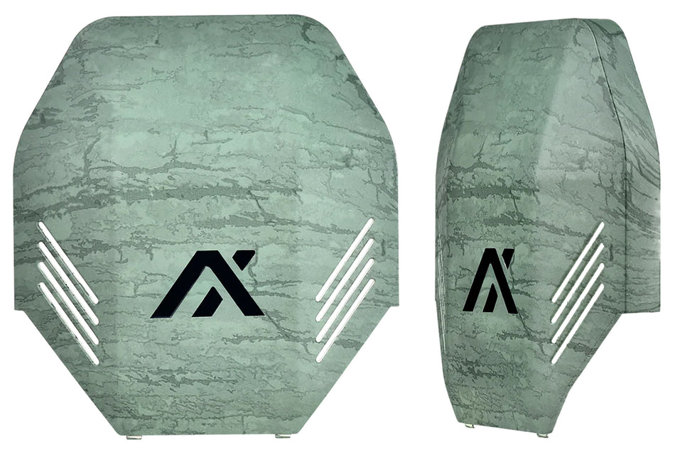 Axil MX Polymer Plate Over-the-Head Earmuff Component Slate Green