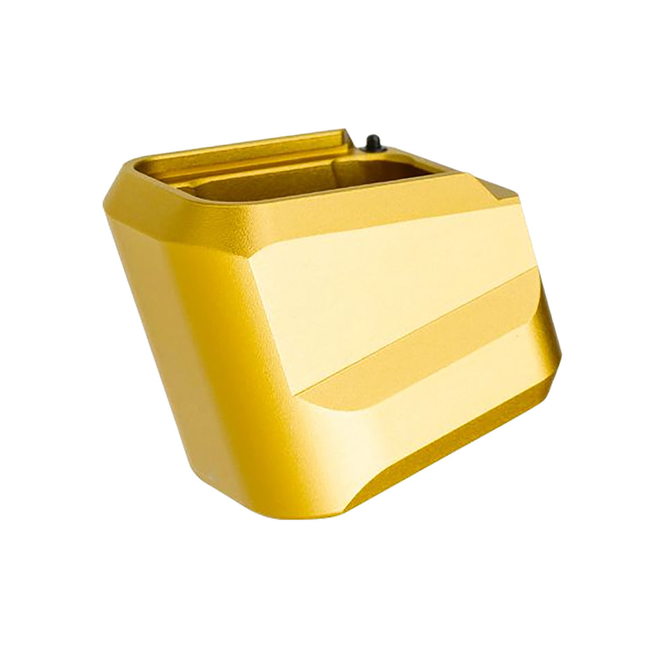 Tyrant CNC Gold Aluminum +5 Magazine Extension Fits H&K VP9/VP40/VP30