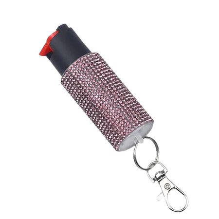 PSP Eliminator Pink Keychain Pepper Spray 0.5 oz