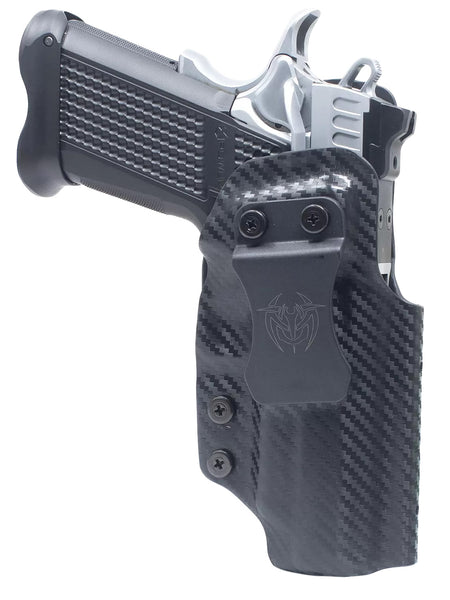 Fusion Firearms QUFUSXPRH XP Pro Versatile IWB/OWB Boltaron Holster Black Right Hand