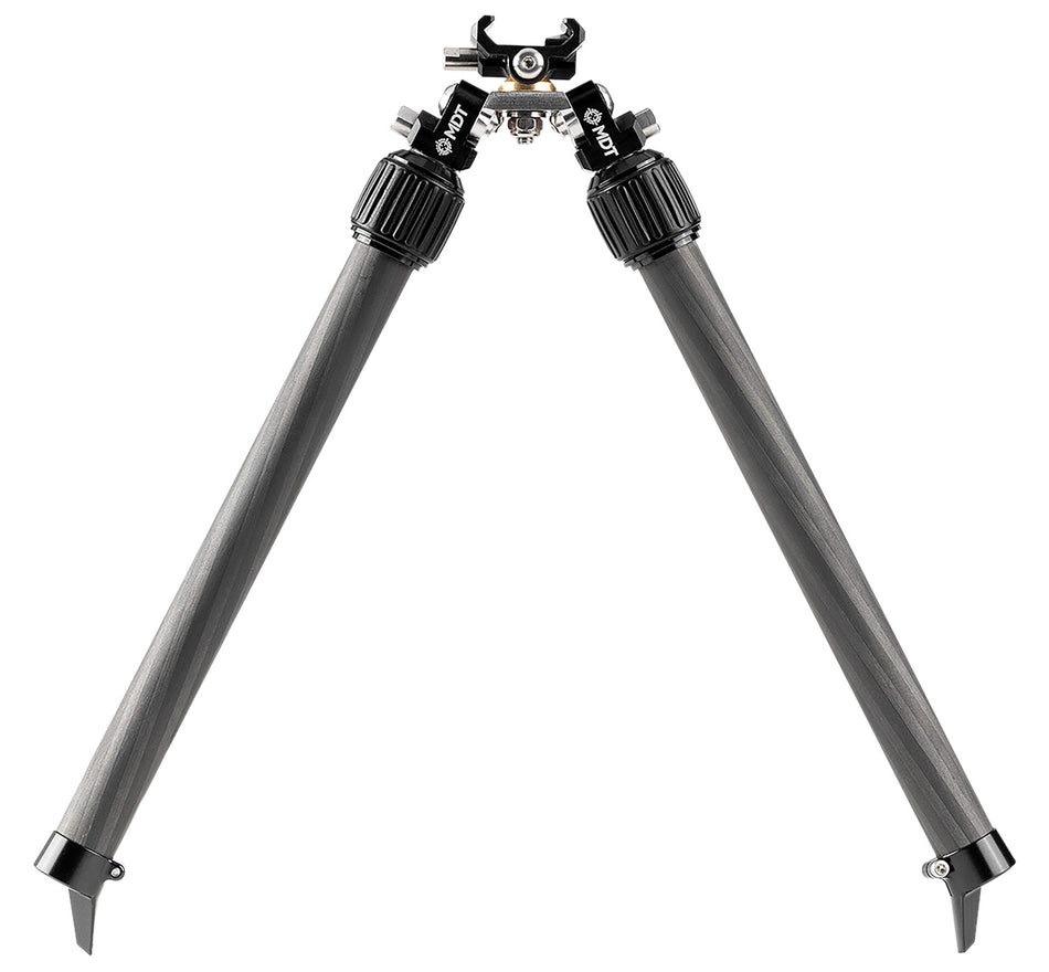 MDT 114770BLK BackCountry Bipod Black Carbon Fiber Aluminum 7.50 to 14.30 Inch