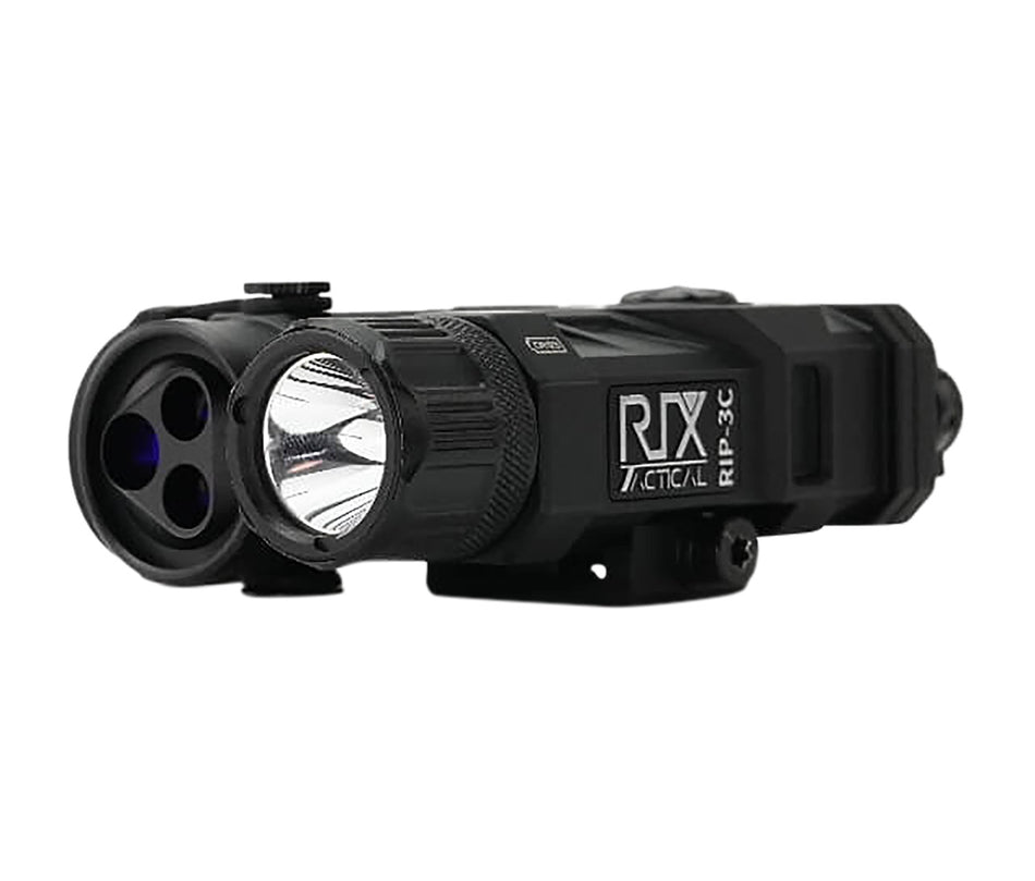 Rix Optics RIP-3C Black Aluminum Tactical Laser with Picatinny Rail Mount