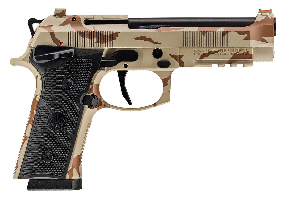 Beretta 92XI SAO 9mm Luger 4.7" Barrel 18-Round Pistol - Desert Digital Pattern