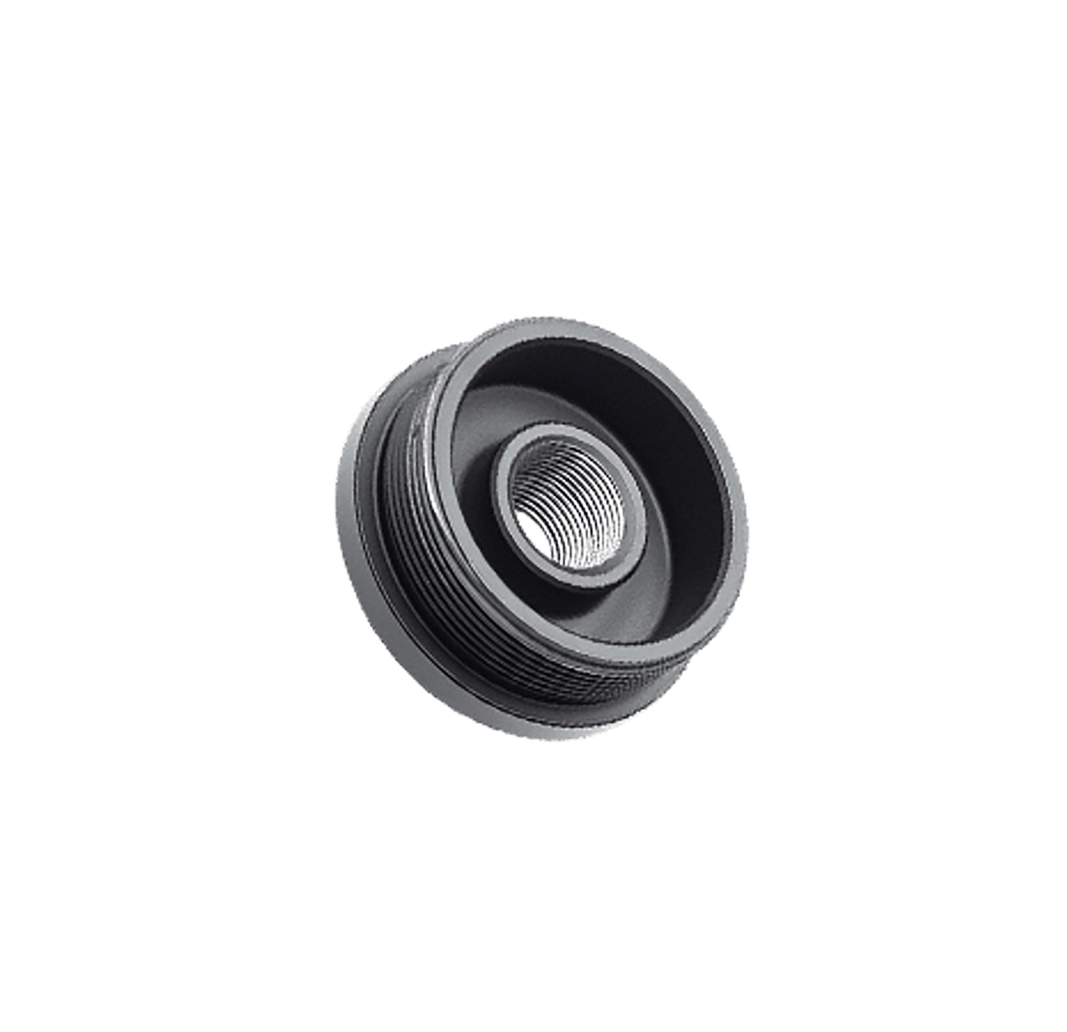 B&T Firearms SD-145582 1/2x28 Direct Thread Suppressor Adapter Black