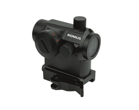 Konus Nuclear QR Matte Black 1x22mm 3 MOA Red Green Dot Reticle