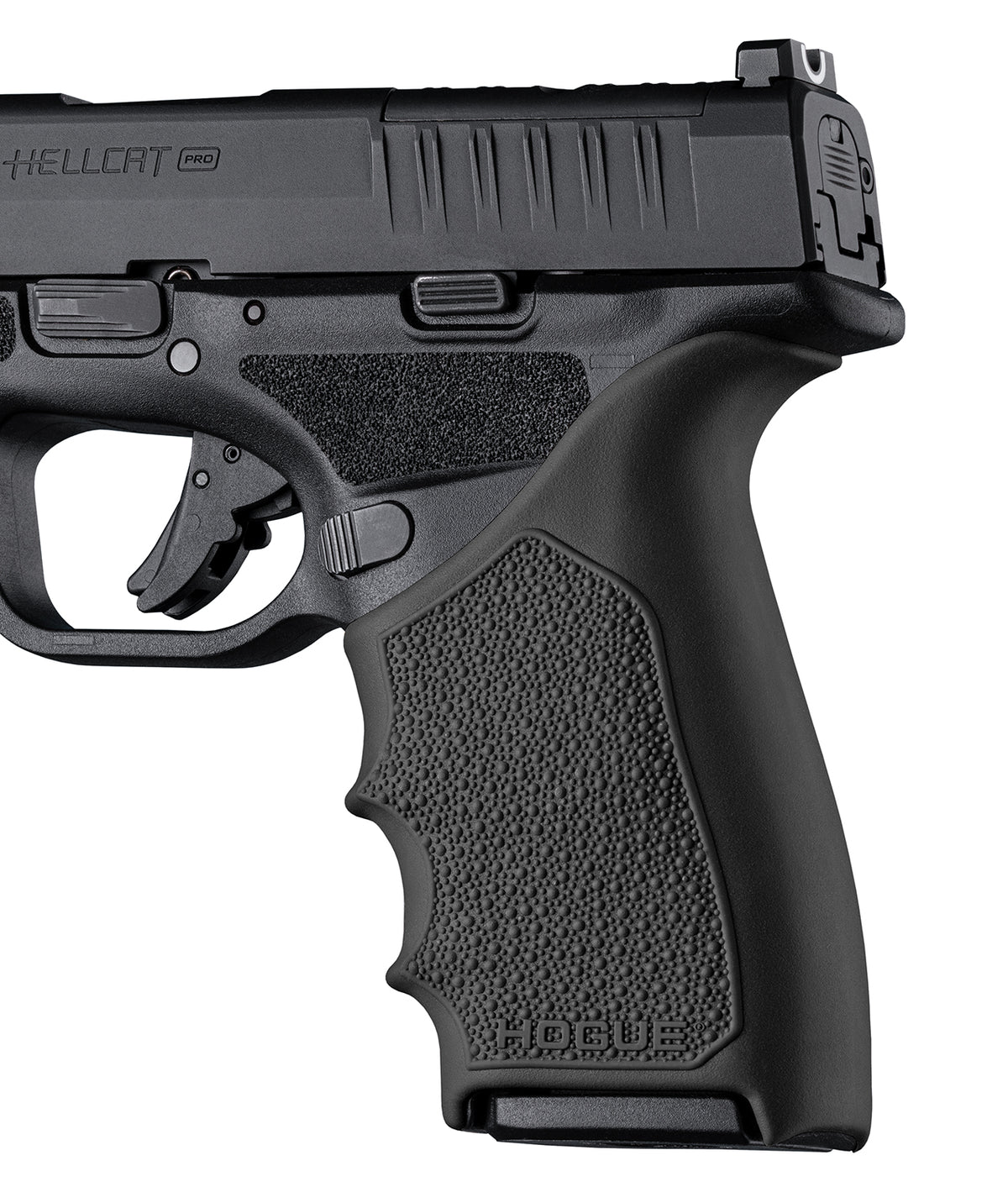 Hogue 18320 Black Rubber Beavertail HandAll Grip Sleeve