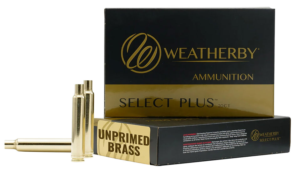 Weatherby Select Plus 6.5 Wthby RPM Precision Unprimed Brass