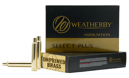 Weatherby Select Plus 338 WBY RPM Precision Unprimed Rifle Brass