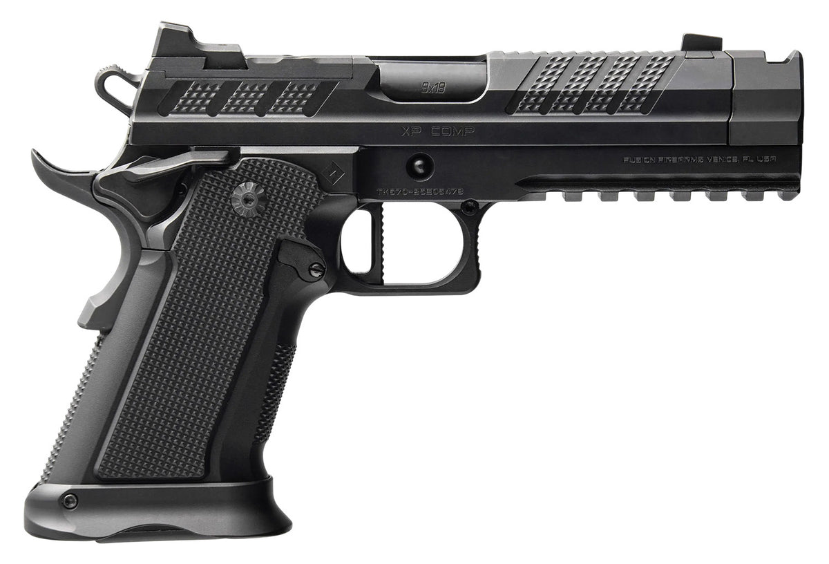 Fusion XP Pro Comp 9mm Pistol with 10-Round Magazine - Black