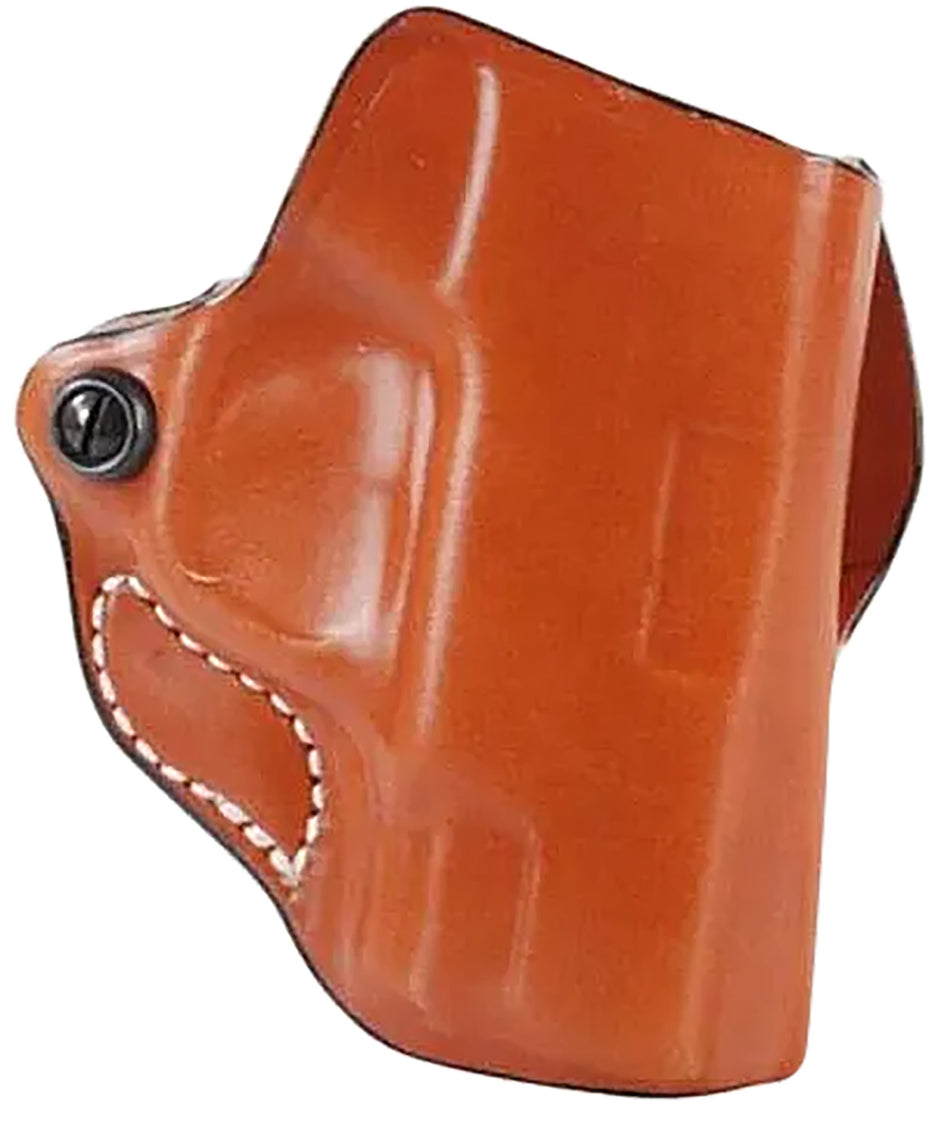 DeSantis 019TA5ZZ0 Mini Scabbard Tan Leather OWB Holster for S&W Bodyguard 2.0 RH