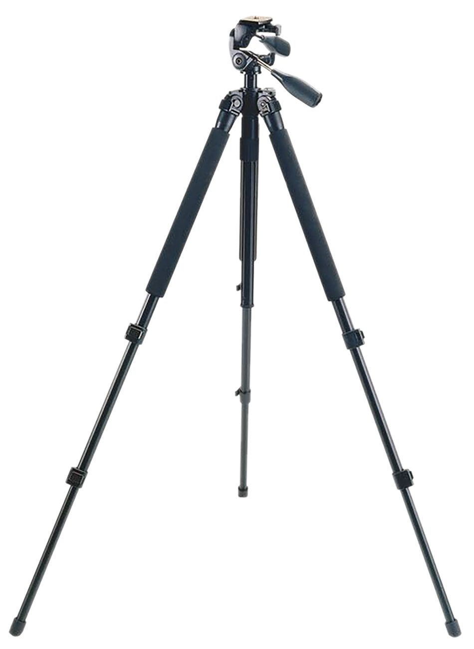 Bushnell 784040 Advanced Titanium Tripod Black Three-Way Pan Head