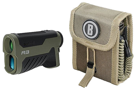 Bushnell R3-1200 R3 6x25mm 1200 yd Laser Rangefinder Ranger Green Archery Rifle Use Vault Lite Pouch