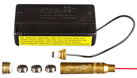 AimShot BS22320X .223 Rem Brass Cartridge Laser Bore Sight 20X