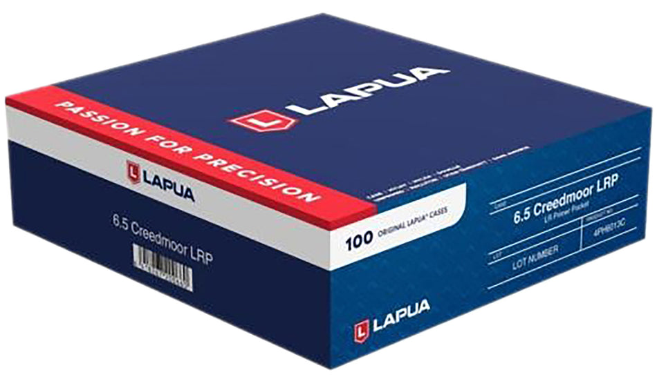 Lapua Match Grade 6.5 Creedmoor Large Rifle Primer Brass 100/Box