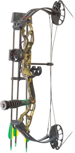 PSE Mini Burner RH Youth Bow Package 5-40 lb MOBU Country Camo