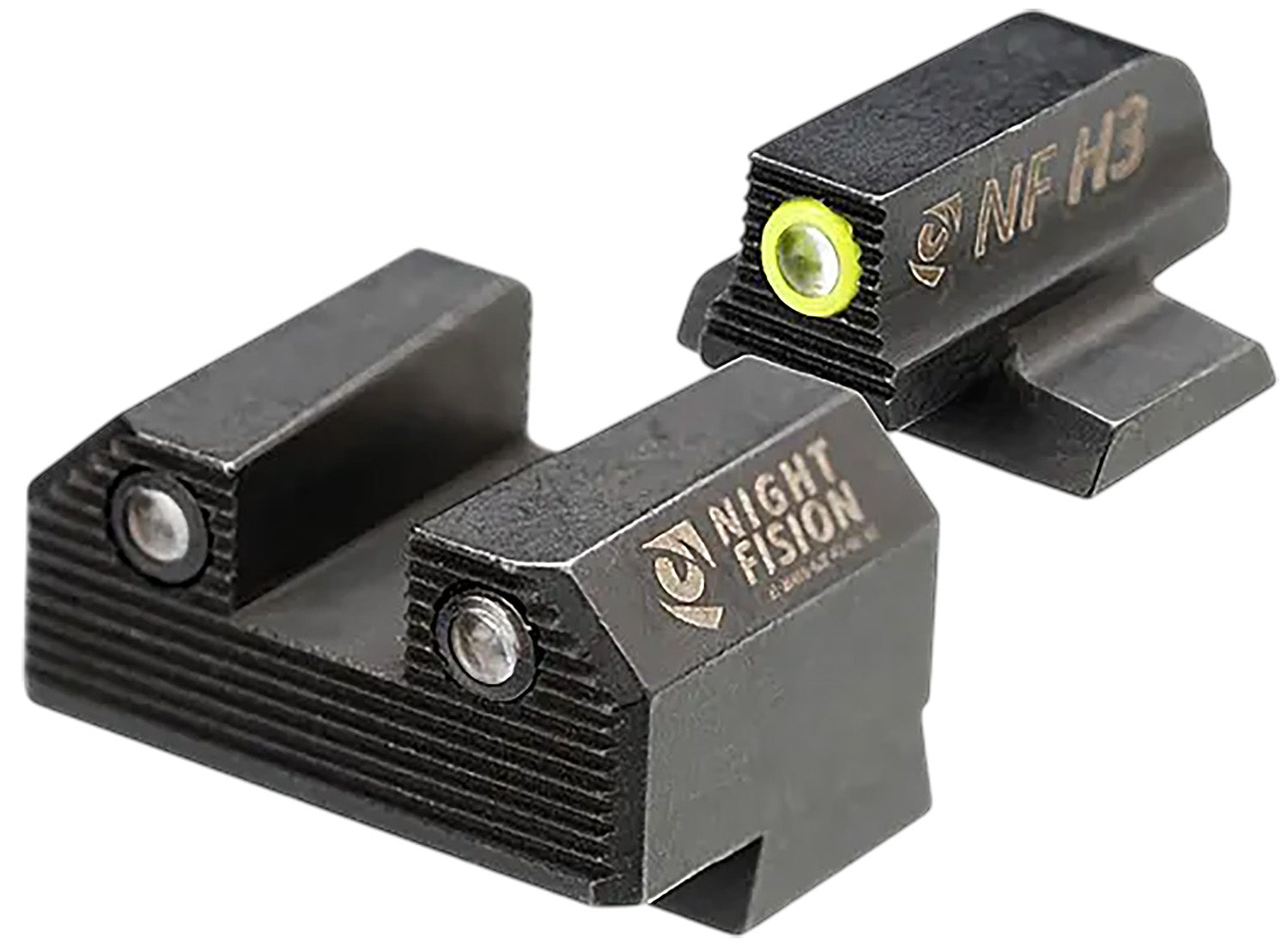Night Fision OR Stealth Night Sights CNK-029-187-250-YGZG Canik METE SF Yellow Front & Black Rear