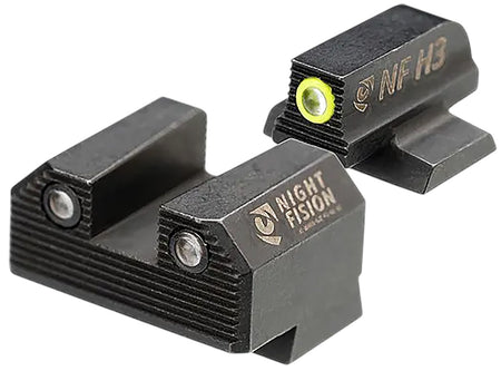 Night Fision OR Stealth Night Sights CNK-029-187-250-YGZG Canik METE SF Yellow Front & Black Rear