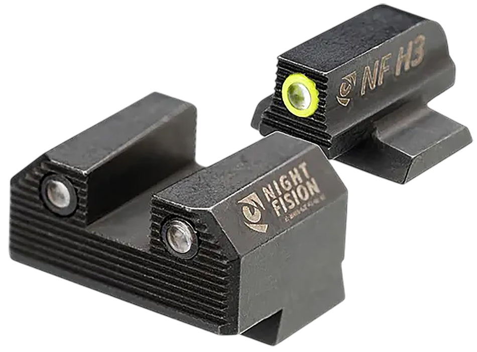 Night Fision OR Stealth Night Sights CNK-029-187-250-YGZG Canik METE SF Yellow Front & Black Rear