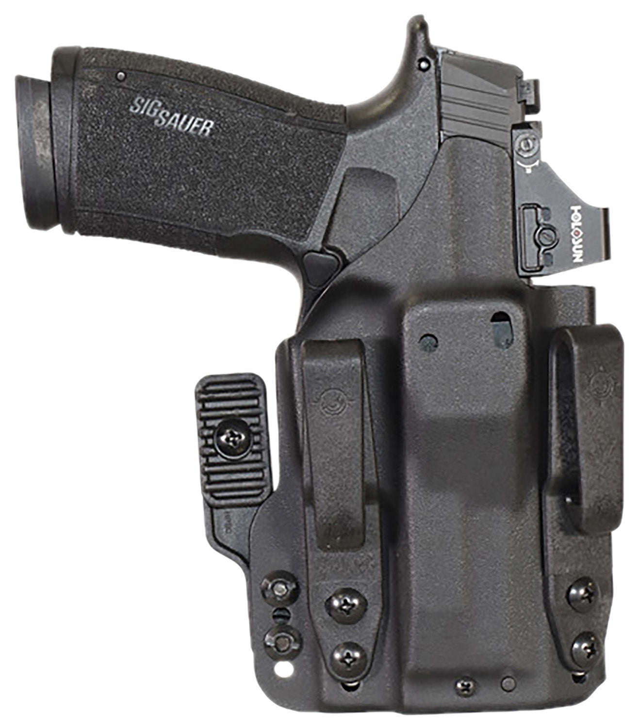 MFT H8SIG6 Ambidextrous Inside Waistband Holster Black Fits Sig P365-XMACRO