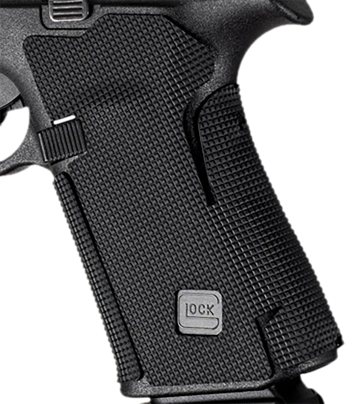 Hogue 18268 Wrapter Rubber Grip Black Fits Glock 43X/48
