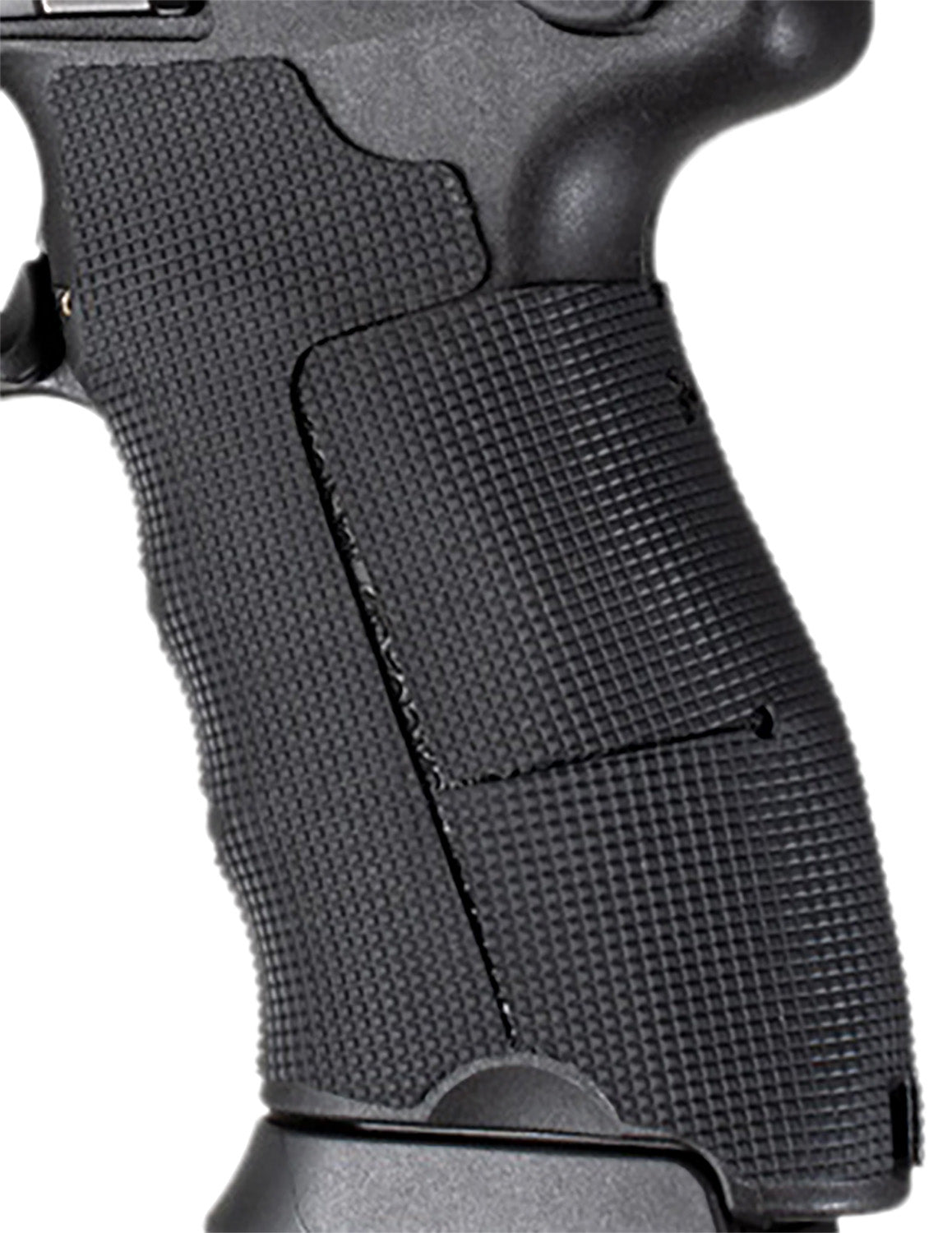 Hogue 17948 Black Rubber Wrapter Grip Fits H&K 45