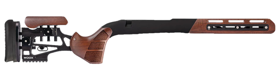 Woox SH.CHS011.04 Furiosa Tikka T3/T3x Bolt Action Replacement Chassis Walnut Aluminum 31"