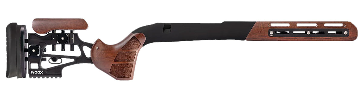 Woox SH.CHS011.05 Furiosa Remington 700 M5 DBM SA Replacement Chassis Walnut Aluminum 31"