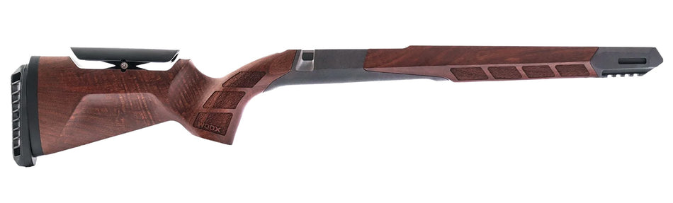 Woox Superleggera Precision Stock Walnut and Carbon Nylon for Rem 700 M5 DBM Short Action 31" OAL