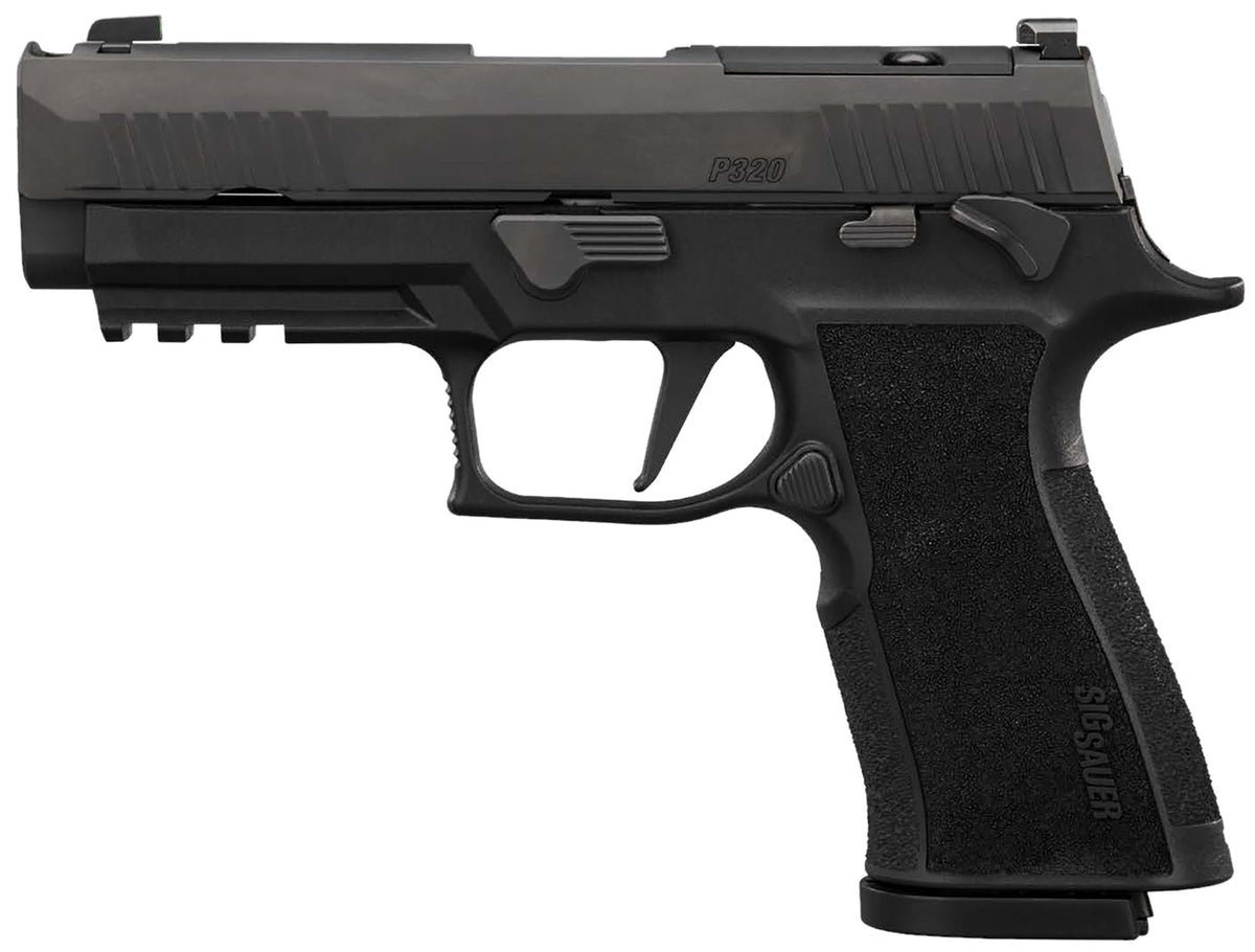 SIG Sauer P320 XCompact 10mm 3.8" Black 15RD Optic-Ready Pistol with Manual Safety