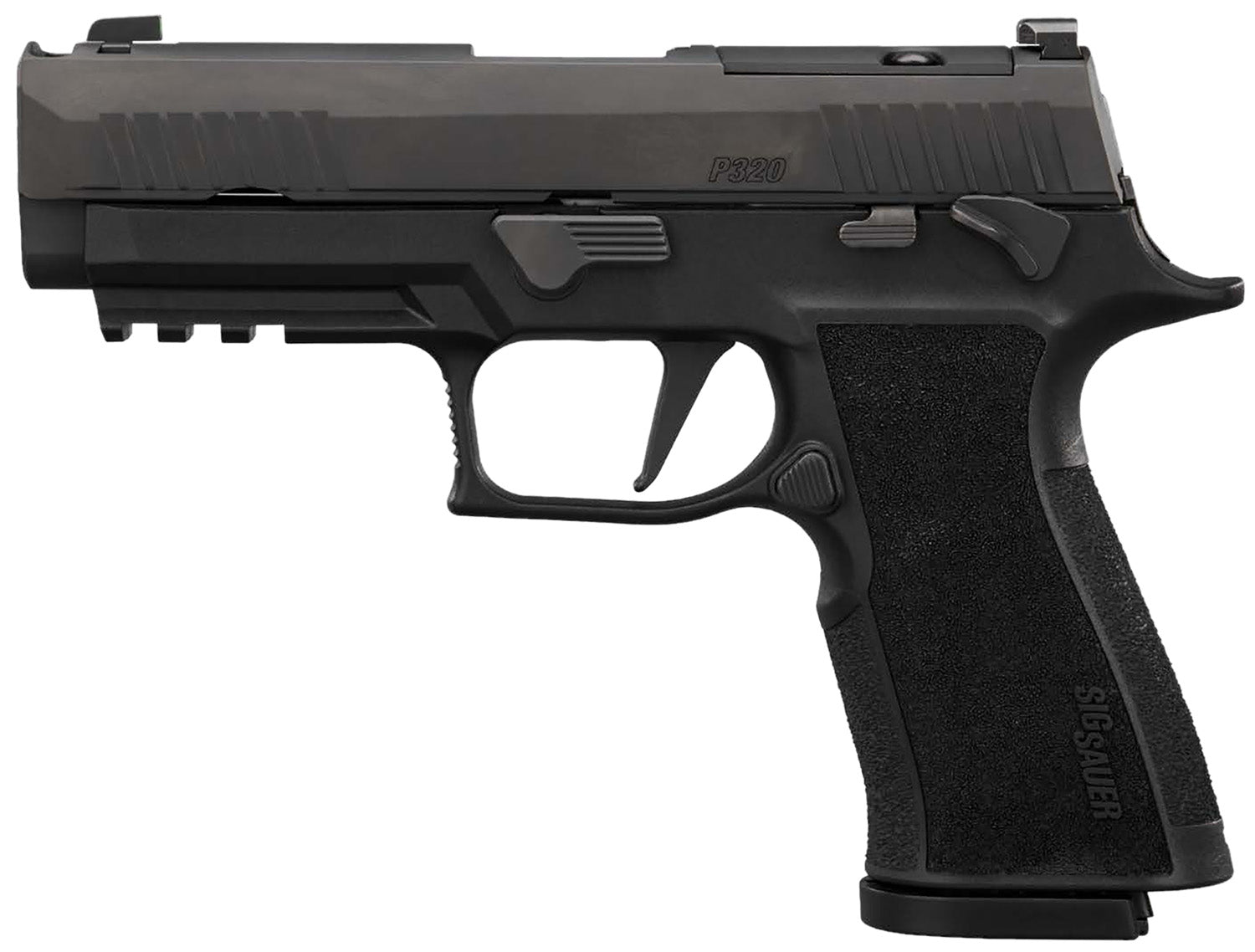 SIG Sauer P320 XCompact 10mm 3.8" Black 15RD Optic-Ready Pistol with Manual Safety