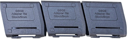 ATI GSG-9 Glock-Compatible 9mm Magazine Adapter Black 3 Pack